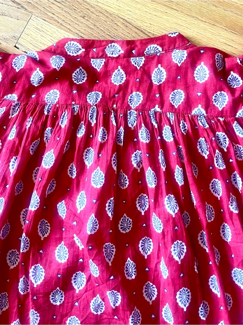 Women's Anthropologie Pamela Blouse Sz m - Picture 8 of 9